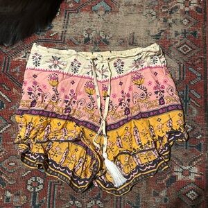 Spell Women's Floral Boho Shorts